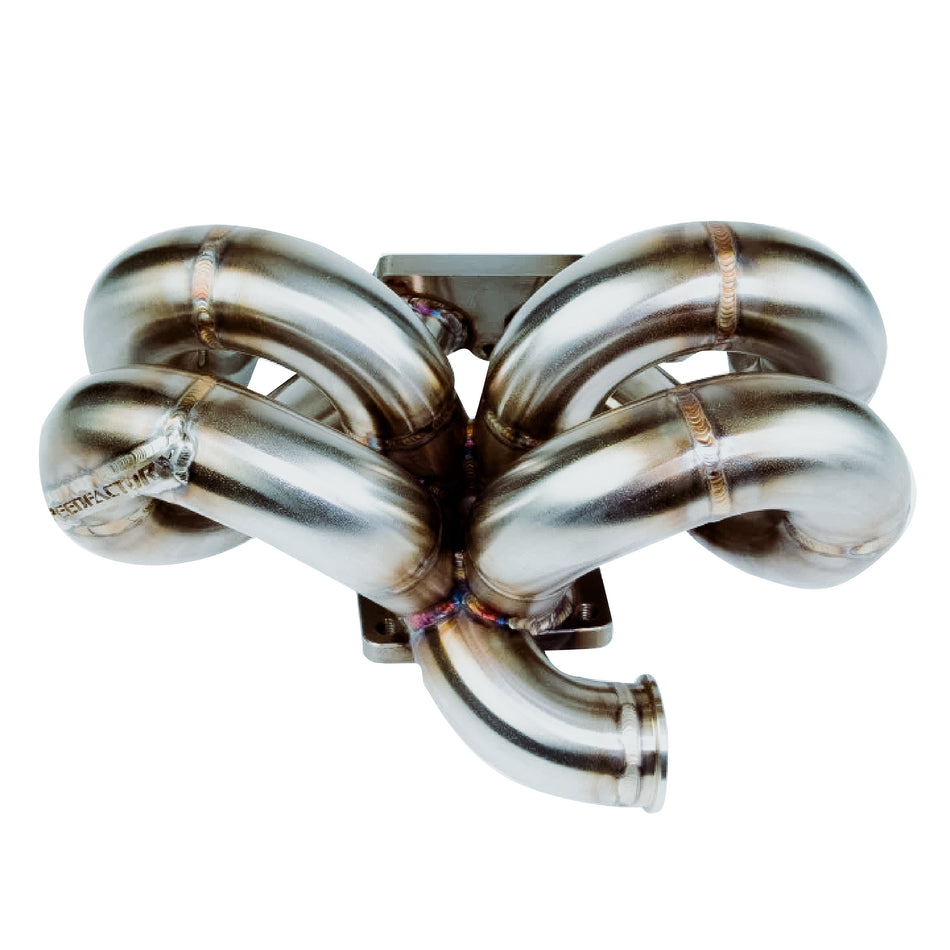 SpeedFactory Racing A/C Compatible Ram Horn Turbo Manifold