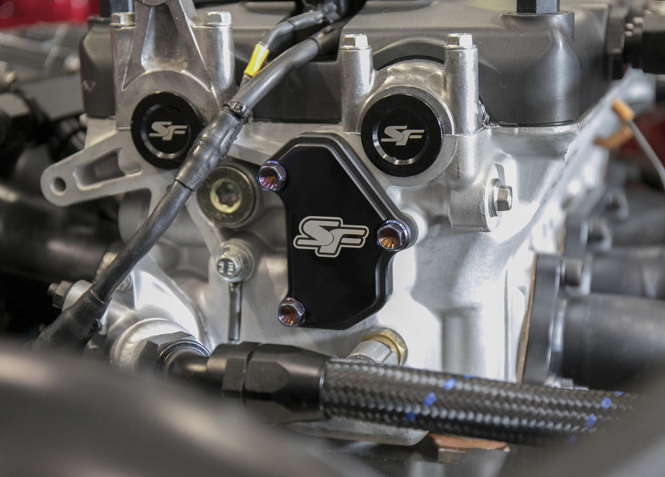SpeedFactory Racing Billet B-Series VTEC Solenoid Block Off Plate
