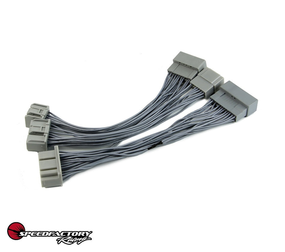 SpeedFactory Racing OBD1 (Vehicle) to OBD2A (ECU) REVERSE Conversion Harness